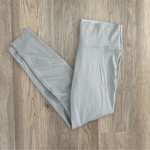 Adidas Women’s Gray Compression Leggings Size M High Waist Activewear